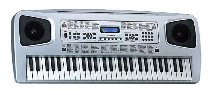 54 kle mizik elektwonik klavye